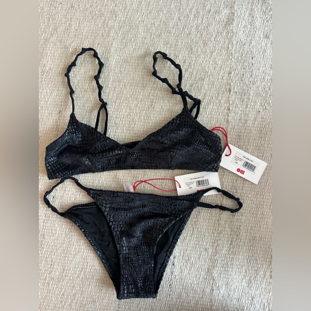 Solid & Striped Swim — The April top and bottom (in blackout)
